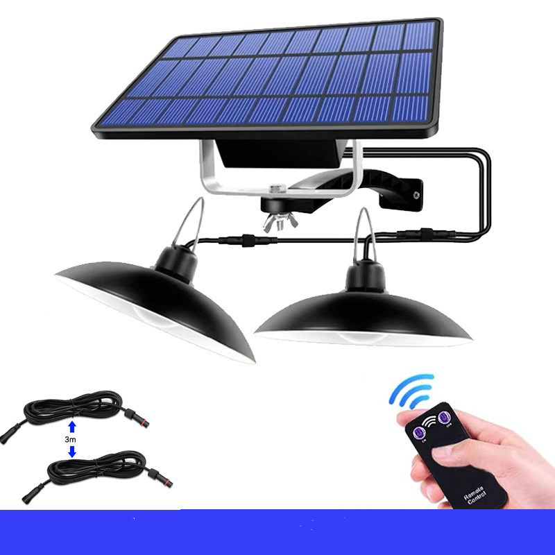 Solar buitenlamp met afstandsbediening – dimbaar & timer
