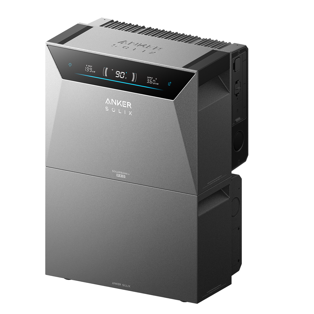Anker SOLIX Solarbank 4 E5000 Pro met BP5000-uitbreidingsbatterij