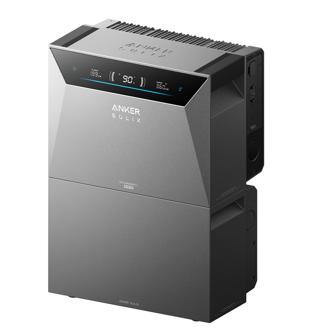 Anker SOLIX Solarbank 4 E5000 Pro met BP5000-uitbreidingsbatterij