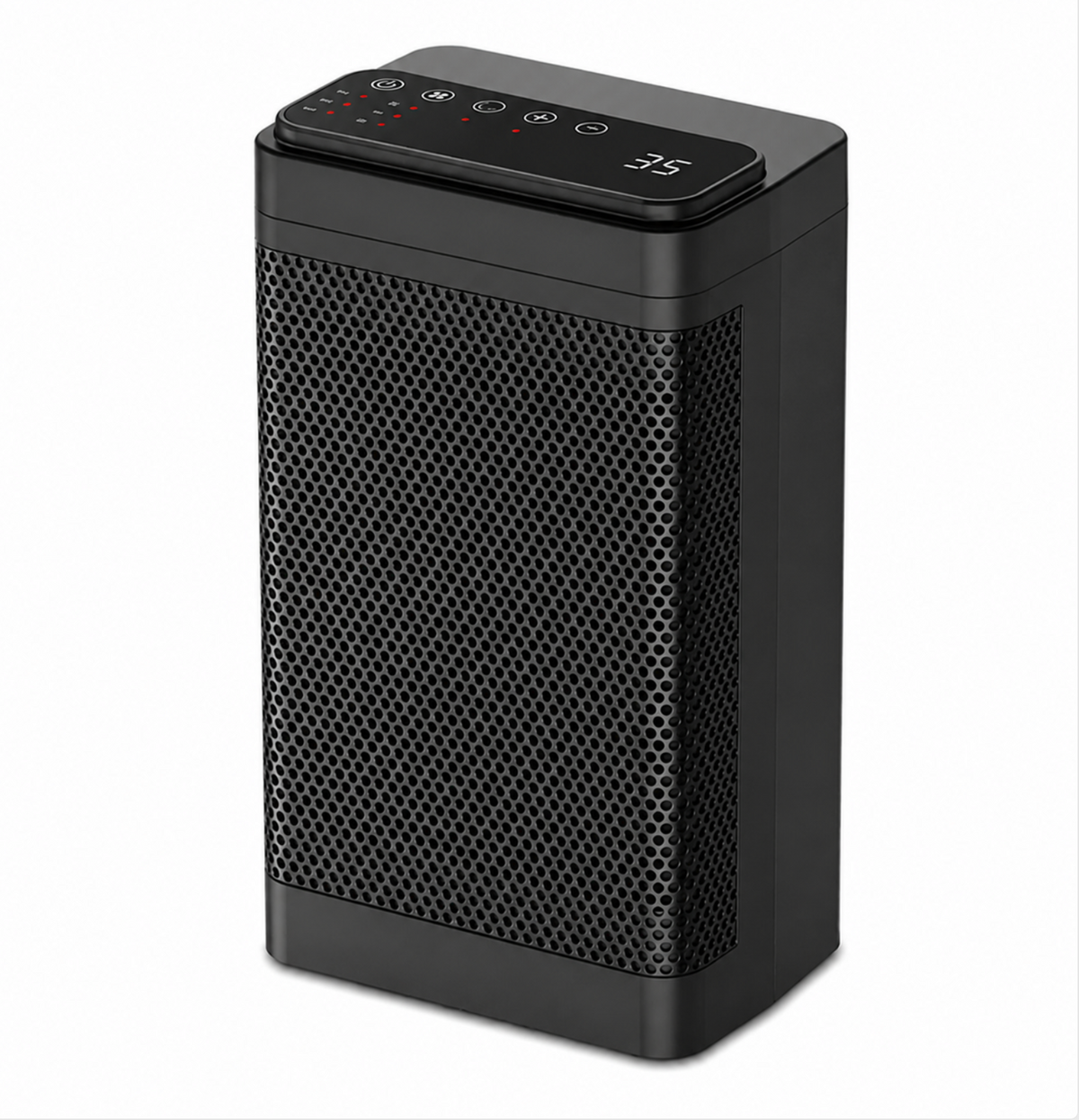 PTC-keramiekkachel voor bureau – tot 1500W met afstandsbediening
