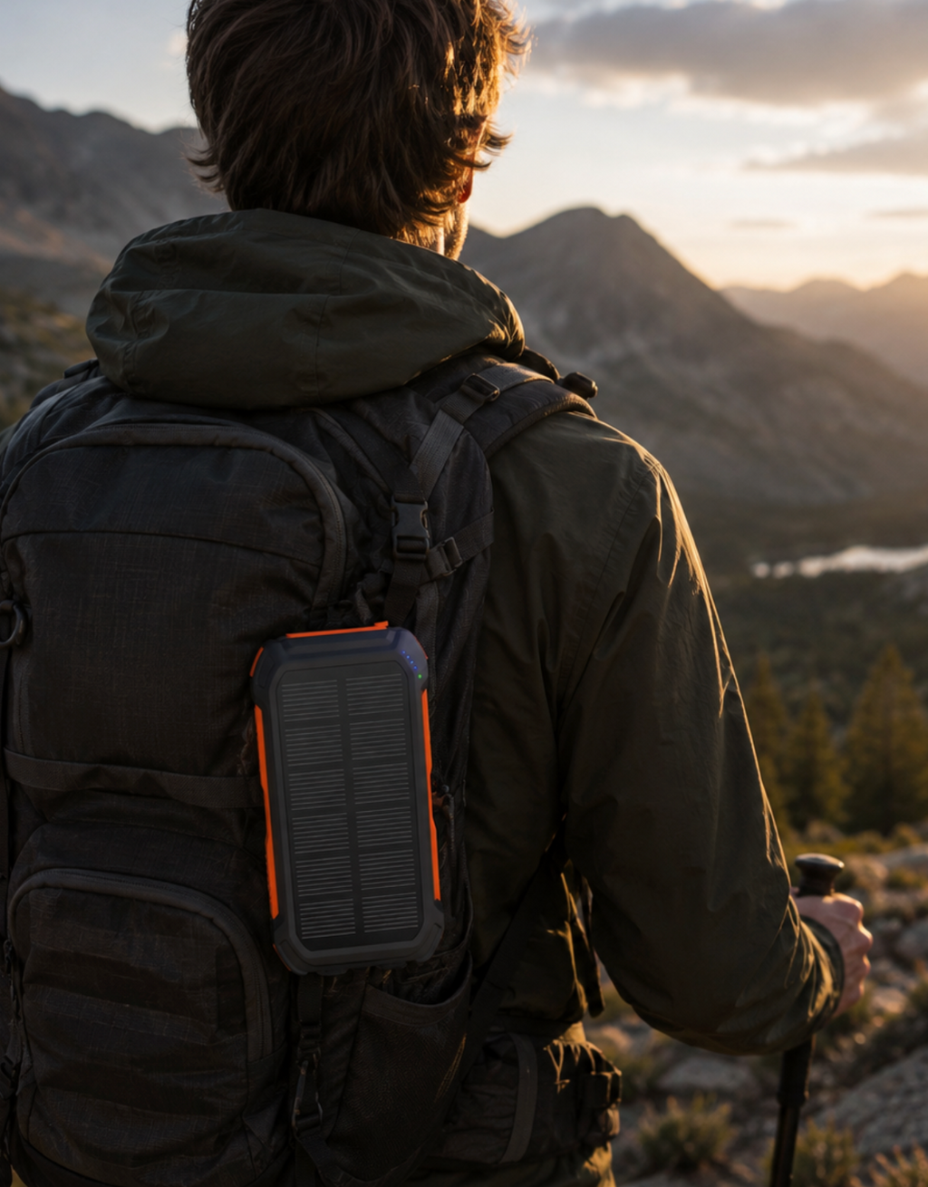Solar Power Pad 20.000 mAh – waterdicht & opvouwbaar