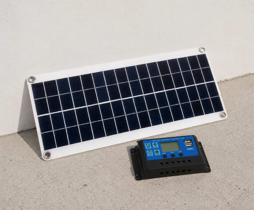 Zonnepaneel 15W met 20A-laadregelaar