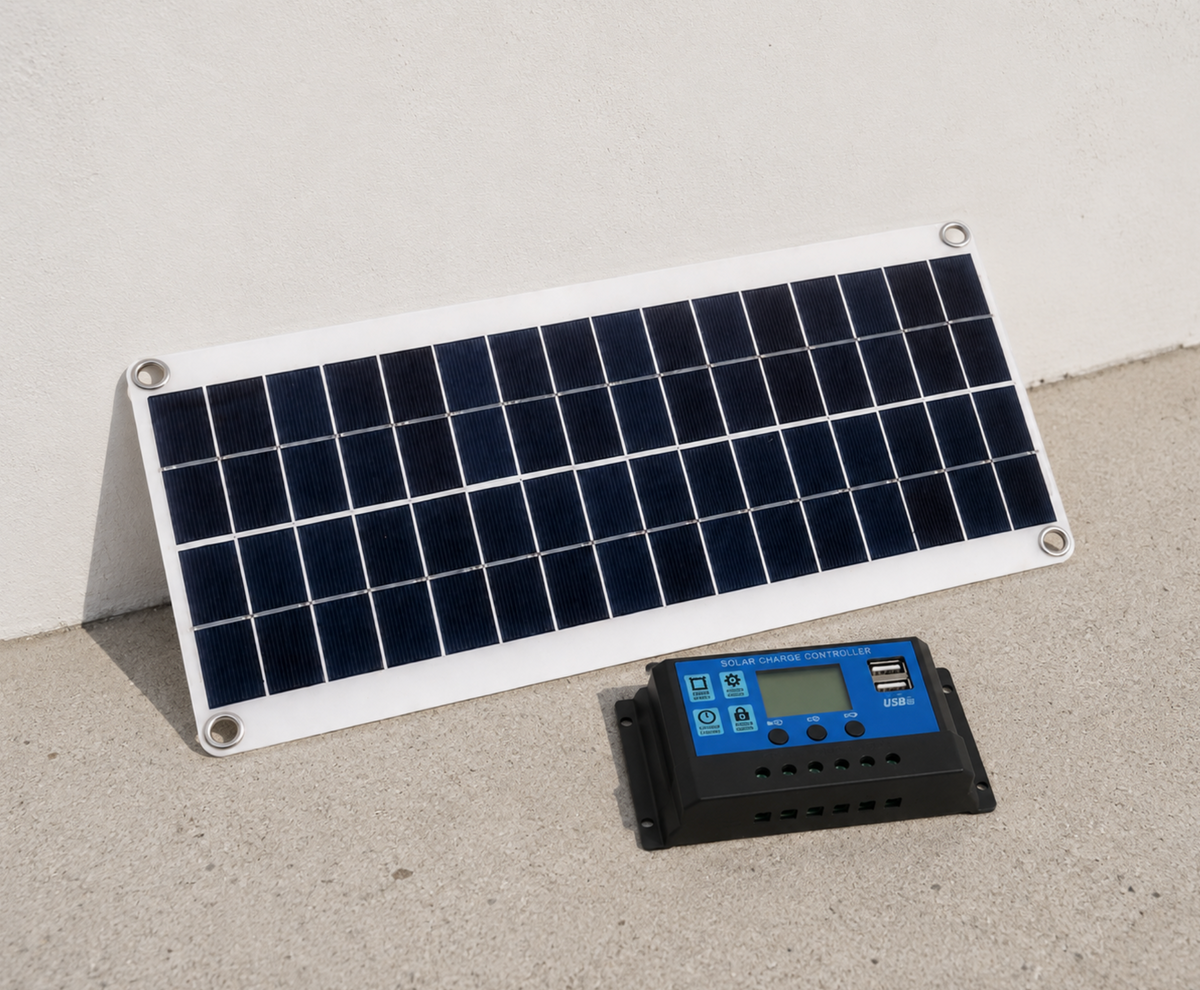 Zonnepaneel 15W met 20A-laadregelaar