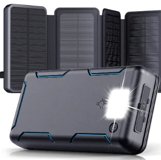 Solar Power Pad 20.000 mAh – waterdicht & opvouwbaar