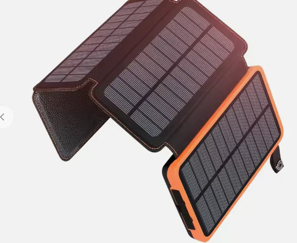 Solar Power Pad 20.000 mAh – waterdicht & opvouwbaar