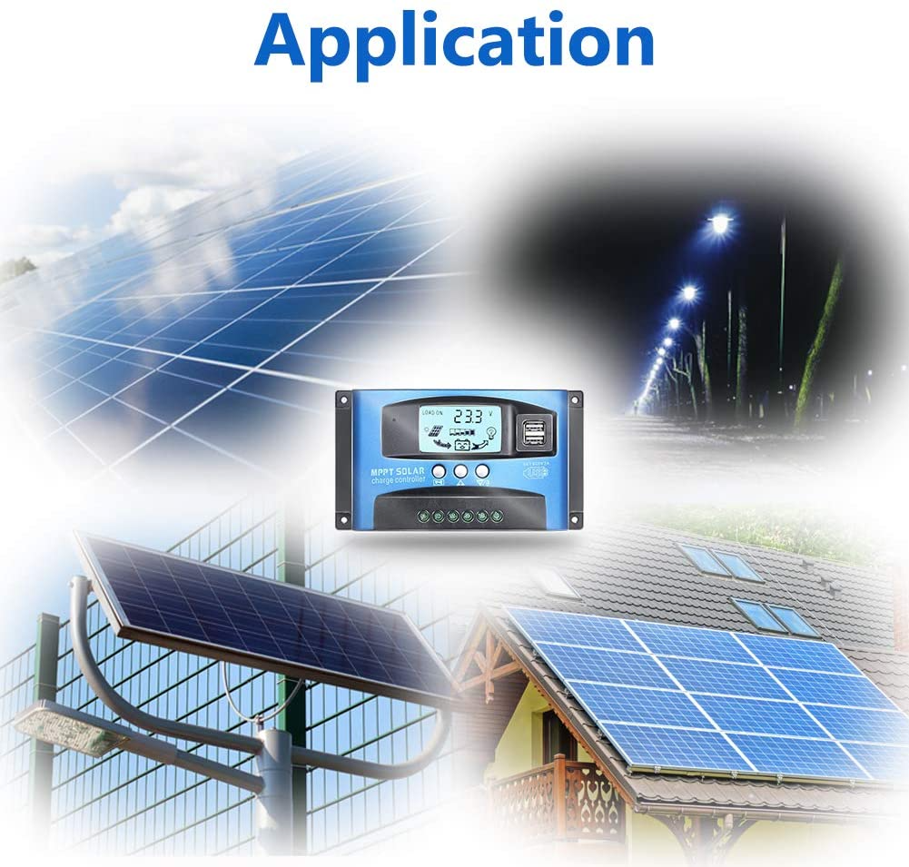 MPPT-laadregelaar 12V/24V – 60A of 100A