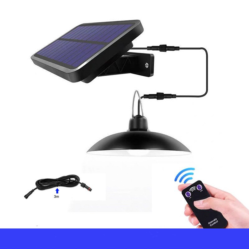 Solar buitenlamp met afstandsbediening – dimbaar & timer