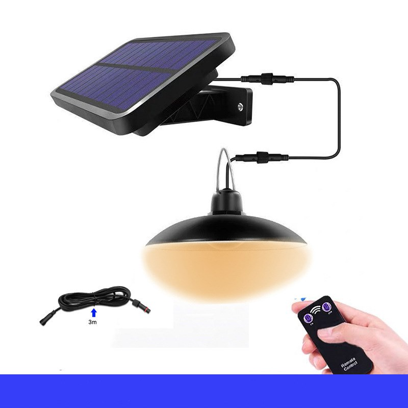 Solar buitenlamp met afstandsbediening – dimbaar & timer