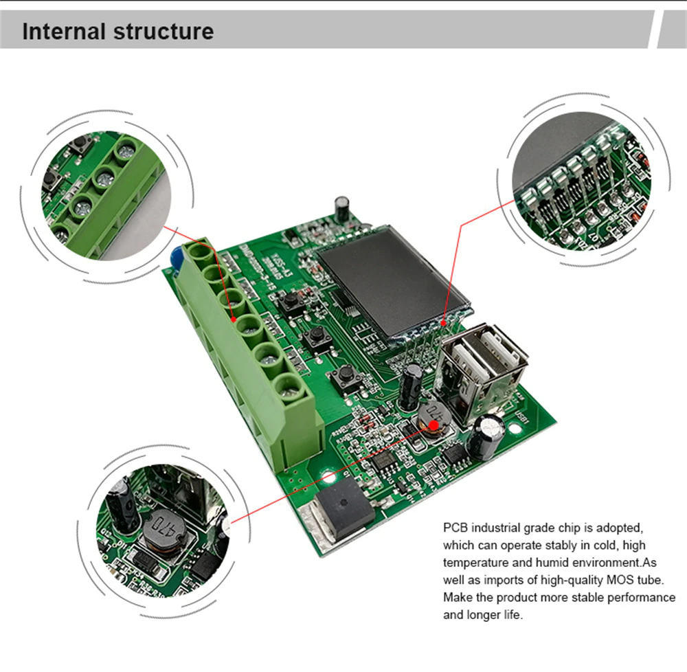 MPPT-laadregelaar 12V/24V – 60A of 100A