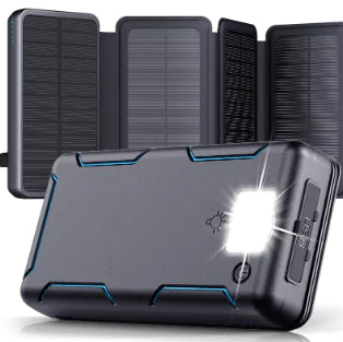 Solar Power Pad 20.000 mAh – waterdicht & opvouwbaar